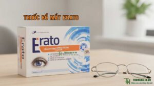 Thuốc bổ mắt Erato: Thành phần, công dụng, cách dùng và giá bán