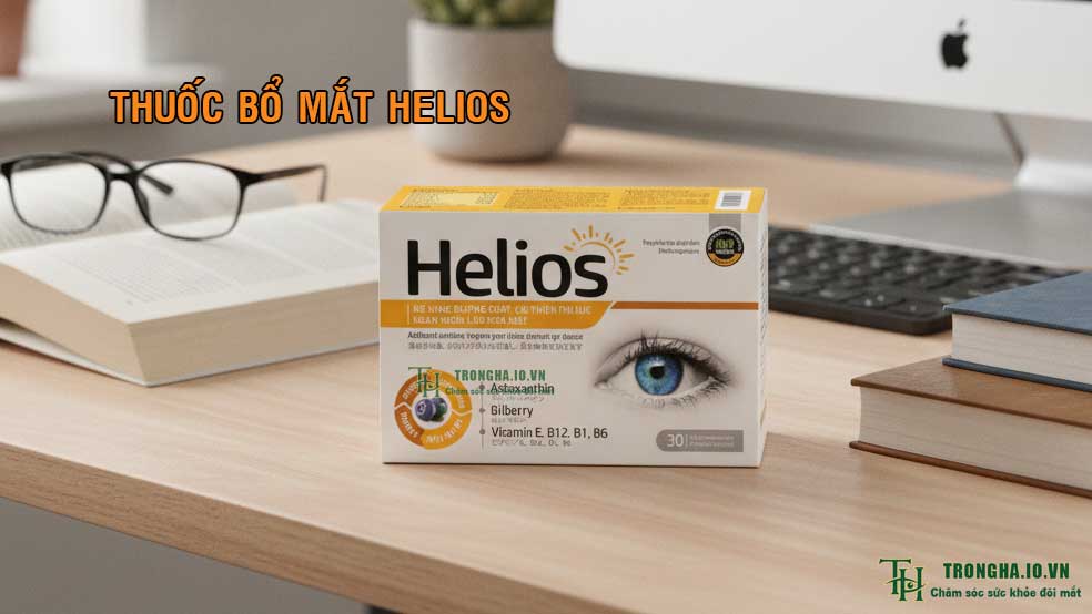 Thuốc bổ mắt Helios: Thành phần, công dụng, cách dùng và giá bán Thuốc bổ mắt Helios: Thành phần, công dụng, cách dùng và giá bán