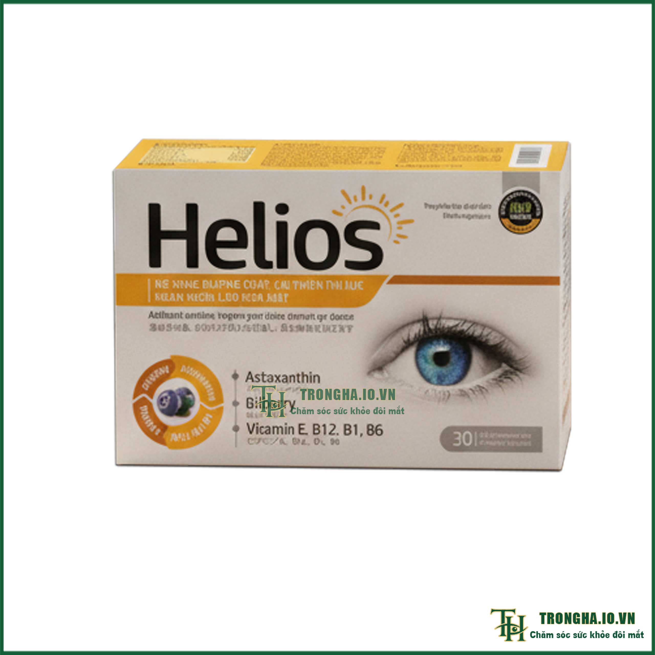 Thuốc bổ mắt Helios: Thành phần, công dụng, cách dùng và giá bán
